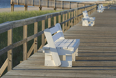 boardwalk bench picture